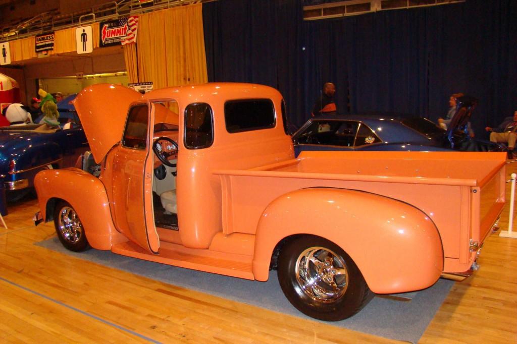 1949 Chevy 5 window pick-up on a S-10 frame