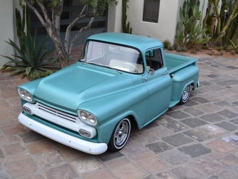1959 Chevy Apache Pickup Truck 3100 Shortbed Custom Hot Rat Rod for sale