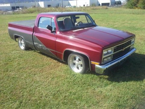 1975 Customized Chevy Long Bed pickup truck for sale