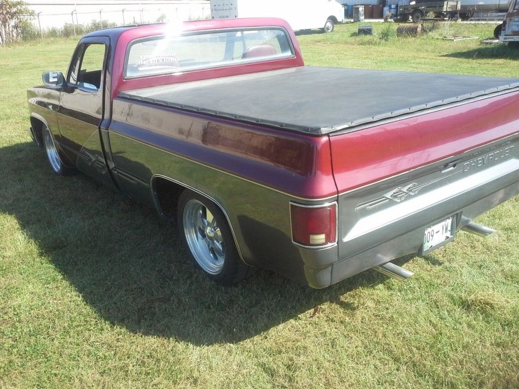 1975 Customized Chevy Long Bed pickup truck