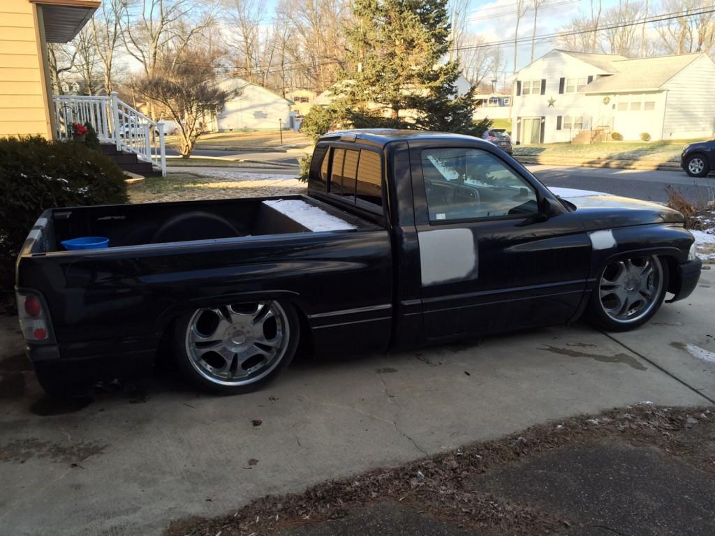 1997 Dodge Ram 1500 SST Bagged Shop Truck