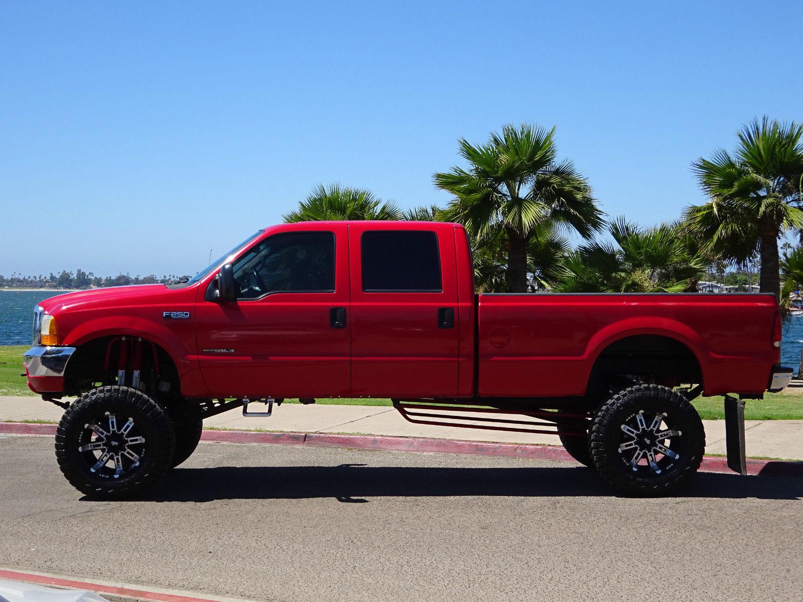 2000 Ford F250 XLT Crew Cab Lifted Custom for sale