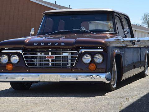 Fantastic 1962 Dodge Pickups CREW CAB custom jaw dropper for sale