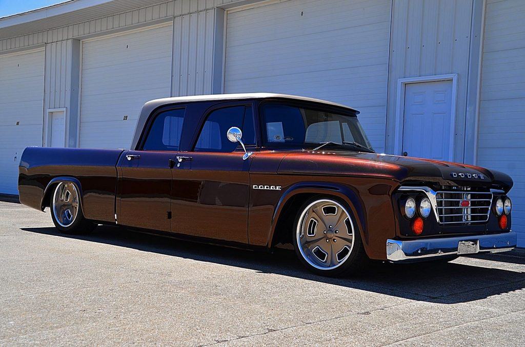 Fantastic 1962 Dodge Pickups CREW CAB custom jaw dropper