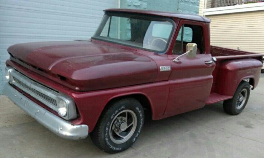 Well preserved 1965 Chevrolet Pickup custom, only few dents and scratches