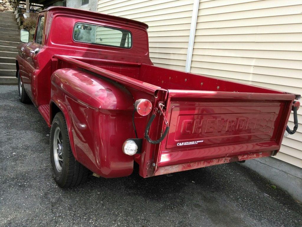 Well preserved 1965 Chevrolet Pickup custom, only few dents and scratches
