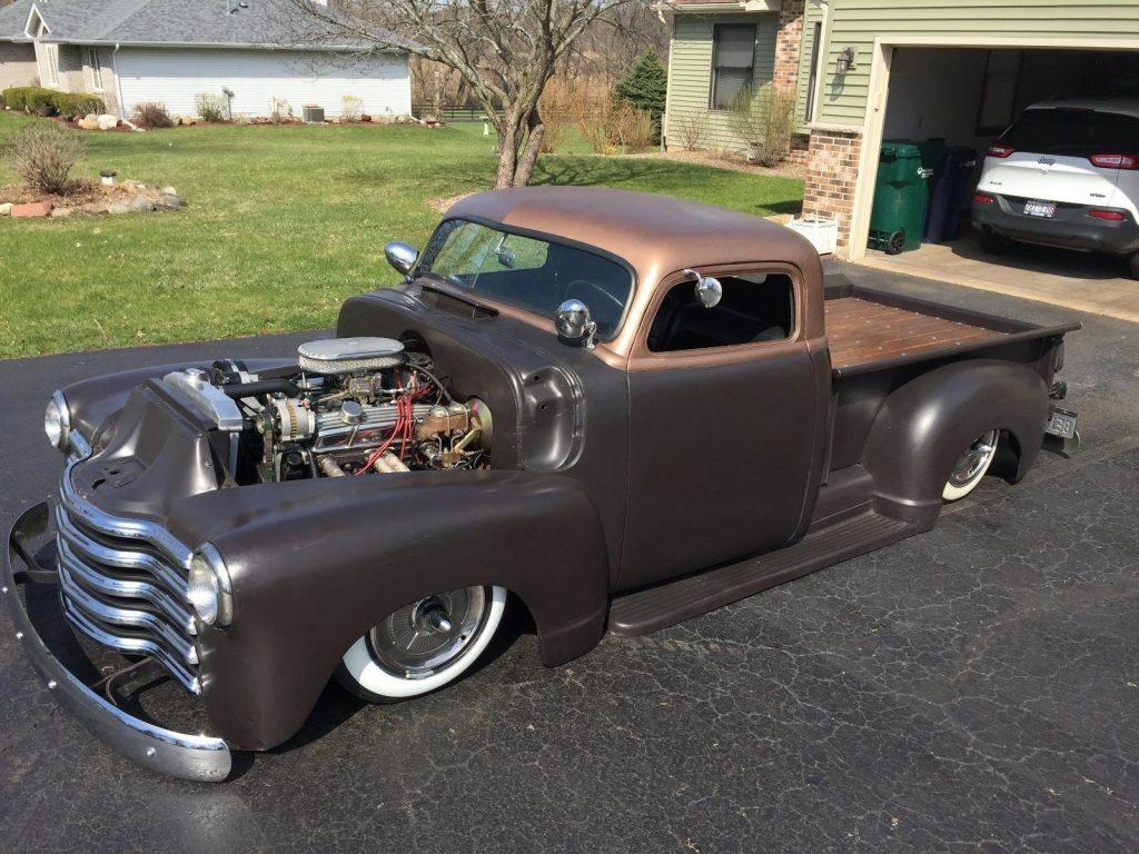 Chopped 1950 Chevrolet 3100 custom truck