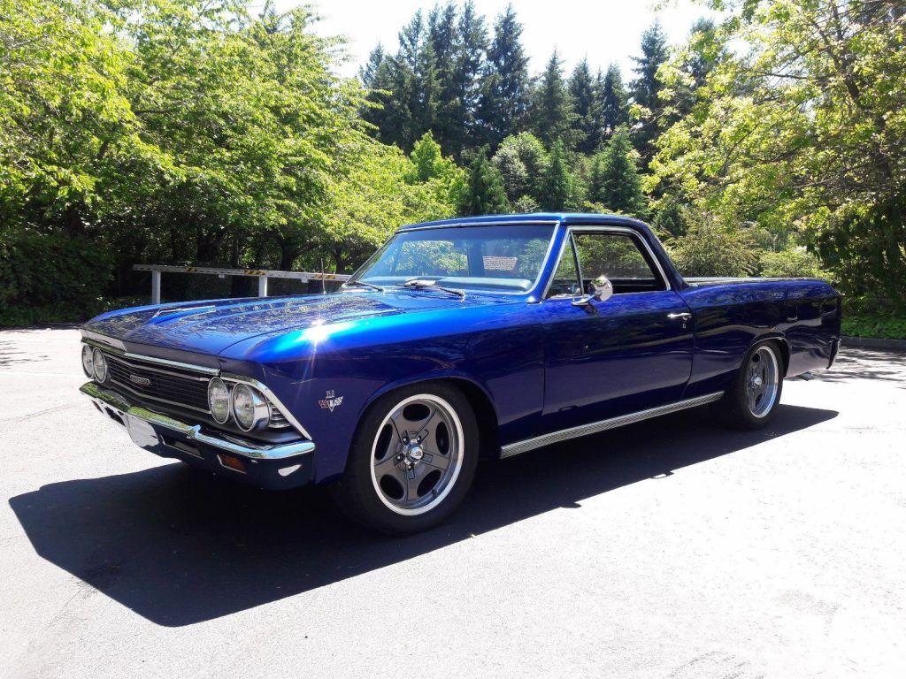 Newer engine 1966 Chevrolet El Camino custom