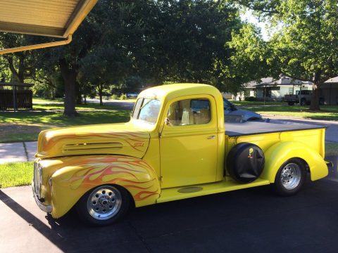 nicely modified 1946 Ford F 100 custom truck for sale
