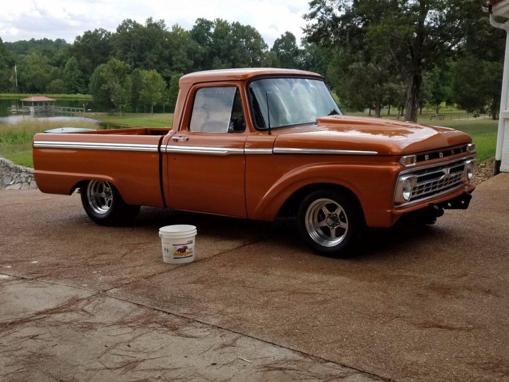 super fast 1966 Ford F 100 custom truck