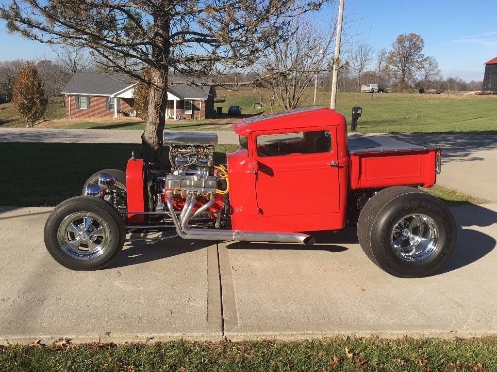 bored over engine 1930 Ford Model A Truck custom