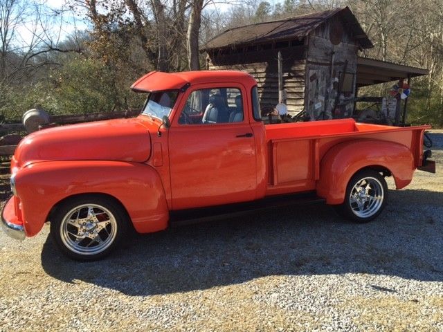 rare 1950 GMC custom pickup