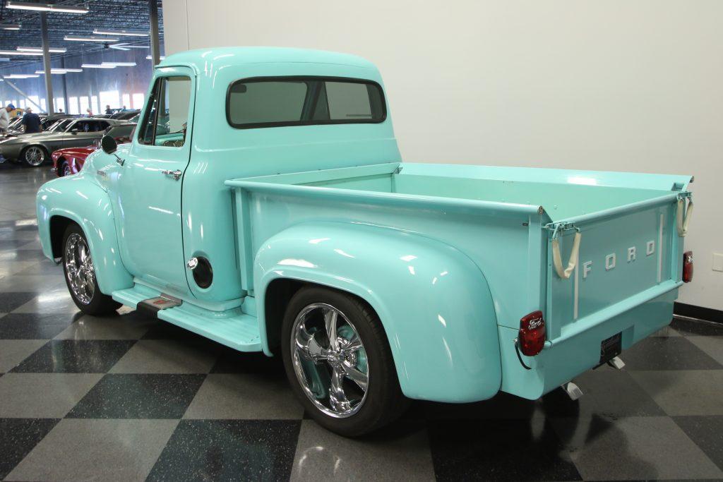 restored 1954 Ford F 100 custom truck