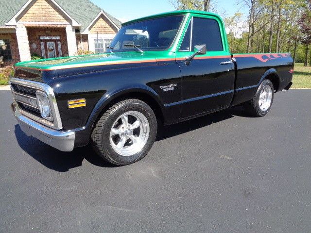 custom paint lowered 1969 Chevrolet C 10 Short Bed custom truck