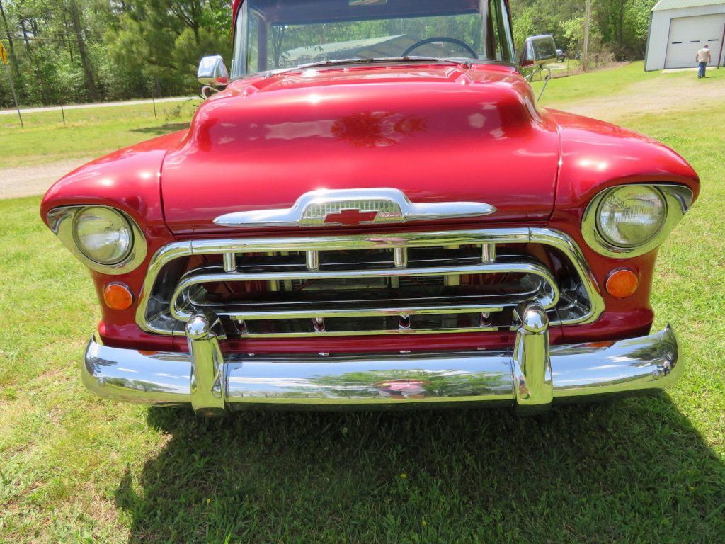 restored 1957 Chevrolet Pickup custom
