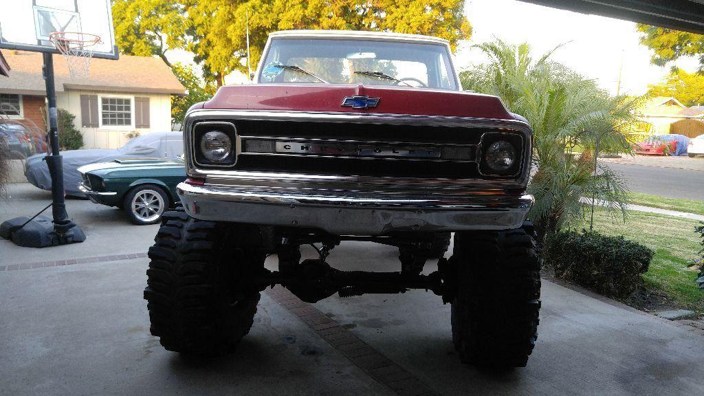 lifted 1969 Chevrolet C 10 4X4 custom truck for sale