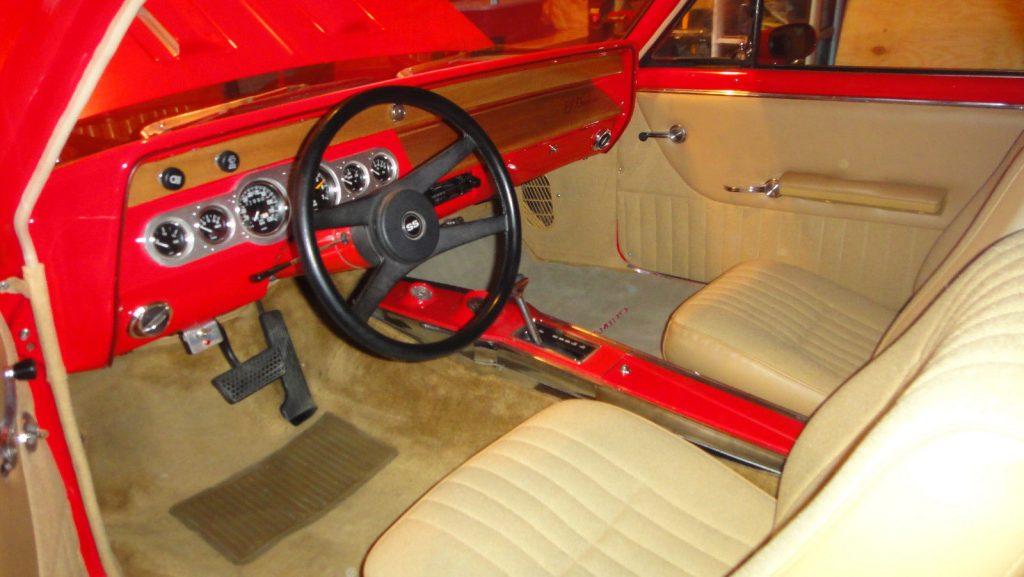 lowered 1966 Chevrolet El Camino custom truck
