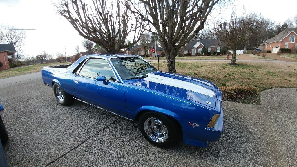 nicely modified 1979 Chevrolet Elcamino SS custom