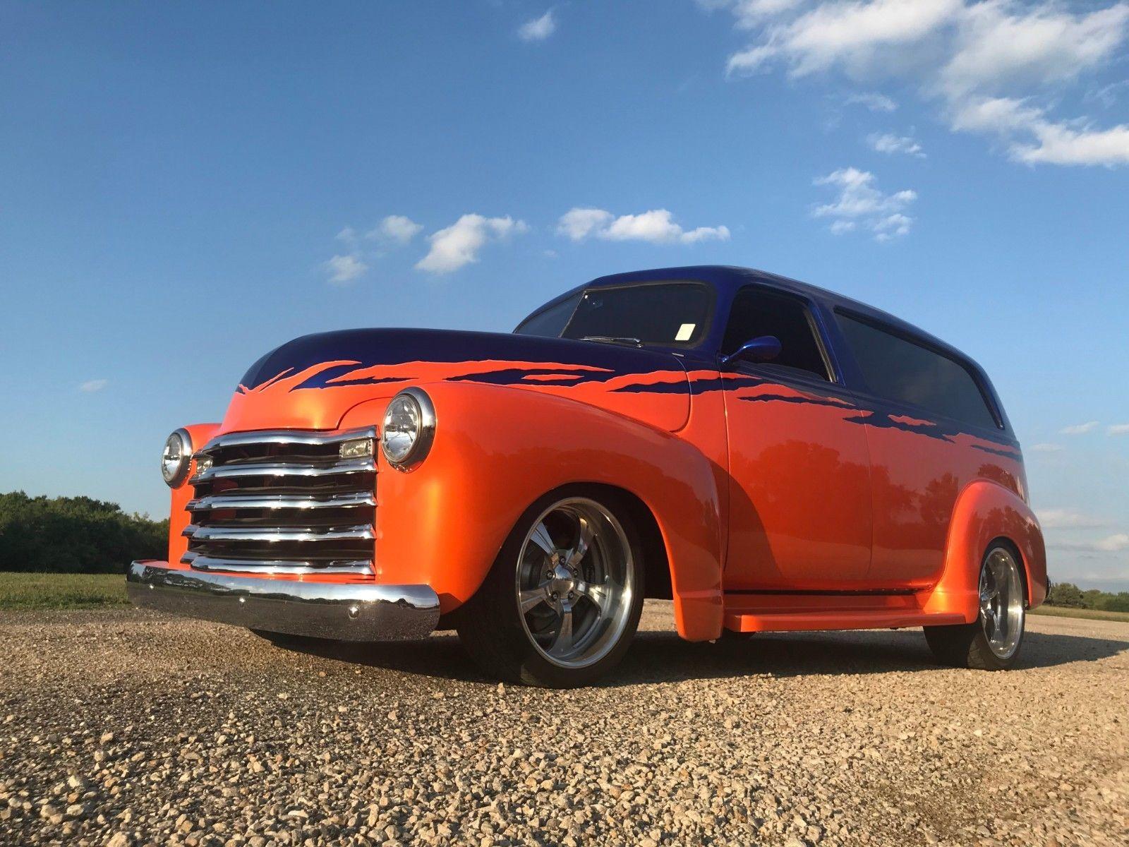 extremely well built 1950 Chevrolet Suburban custom truck for sale