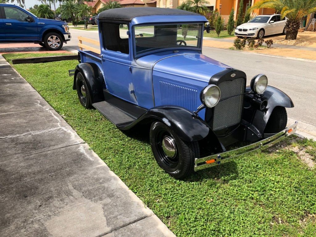 just completed 1931 Ford Model A custom pickup