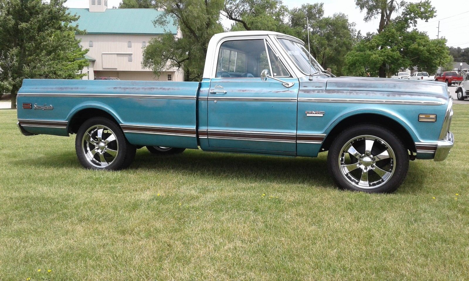 low miles 1969 GMC 1500 Sierra Grande custom truck for sale
