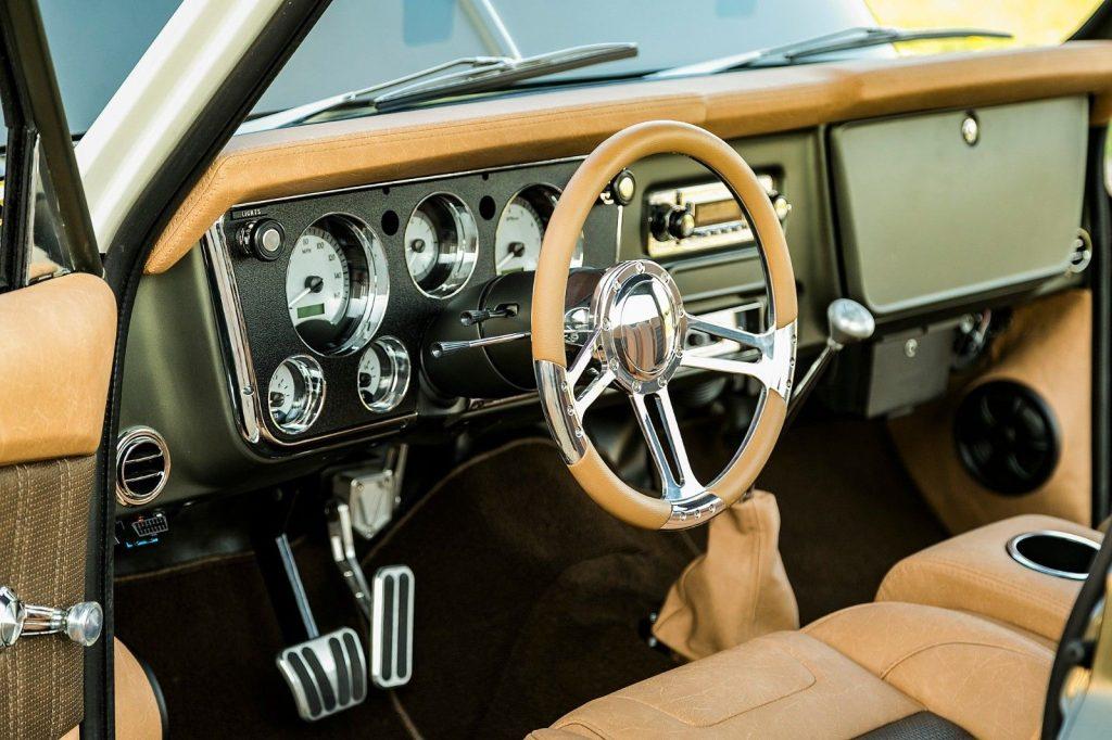 restored 1969 Chevrolet C 10 pickup custom