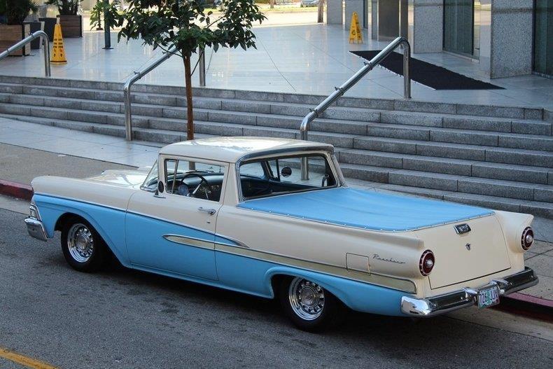 fully restored 1958 Ford Ranchero Deluxe Trim custom