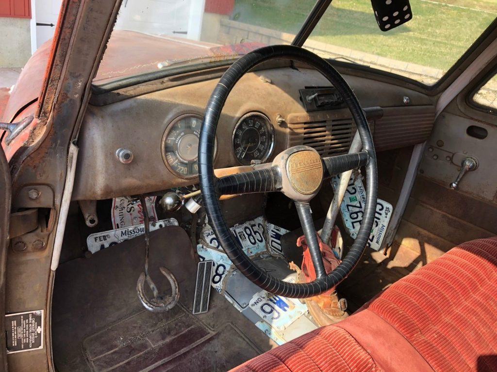 nice patina 1947 Chevrolet Pickup 3 Window Short Bed custom truck
