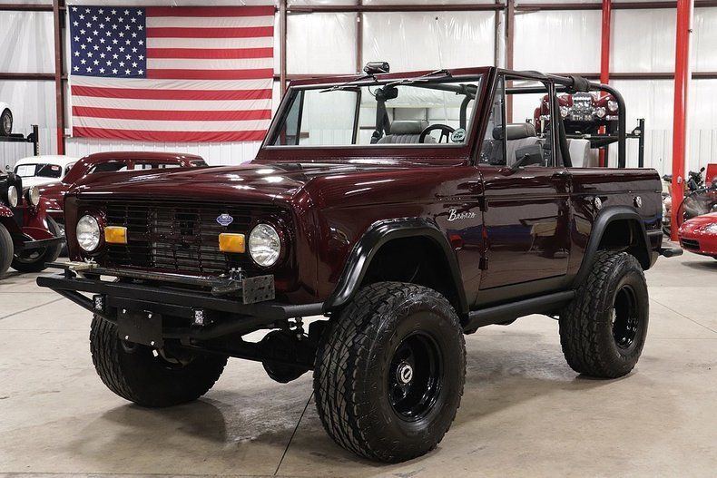 well modified 1971 Ford Bronco custom