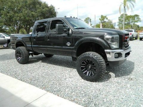 lifted 2013 Ford F 250 Lariat custom truck for sale