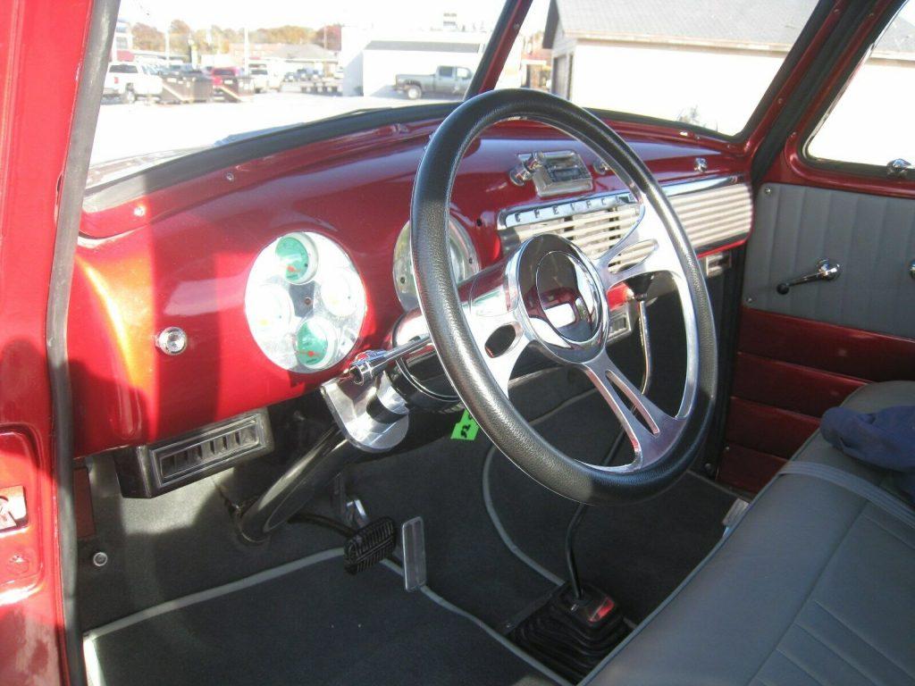 modern touches 1952 Chevrolet Pickup custom