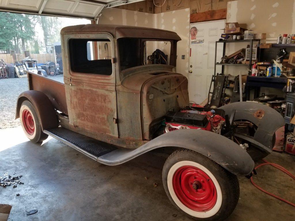 project 1934 Ford Pickup custom