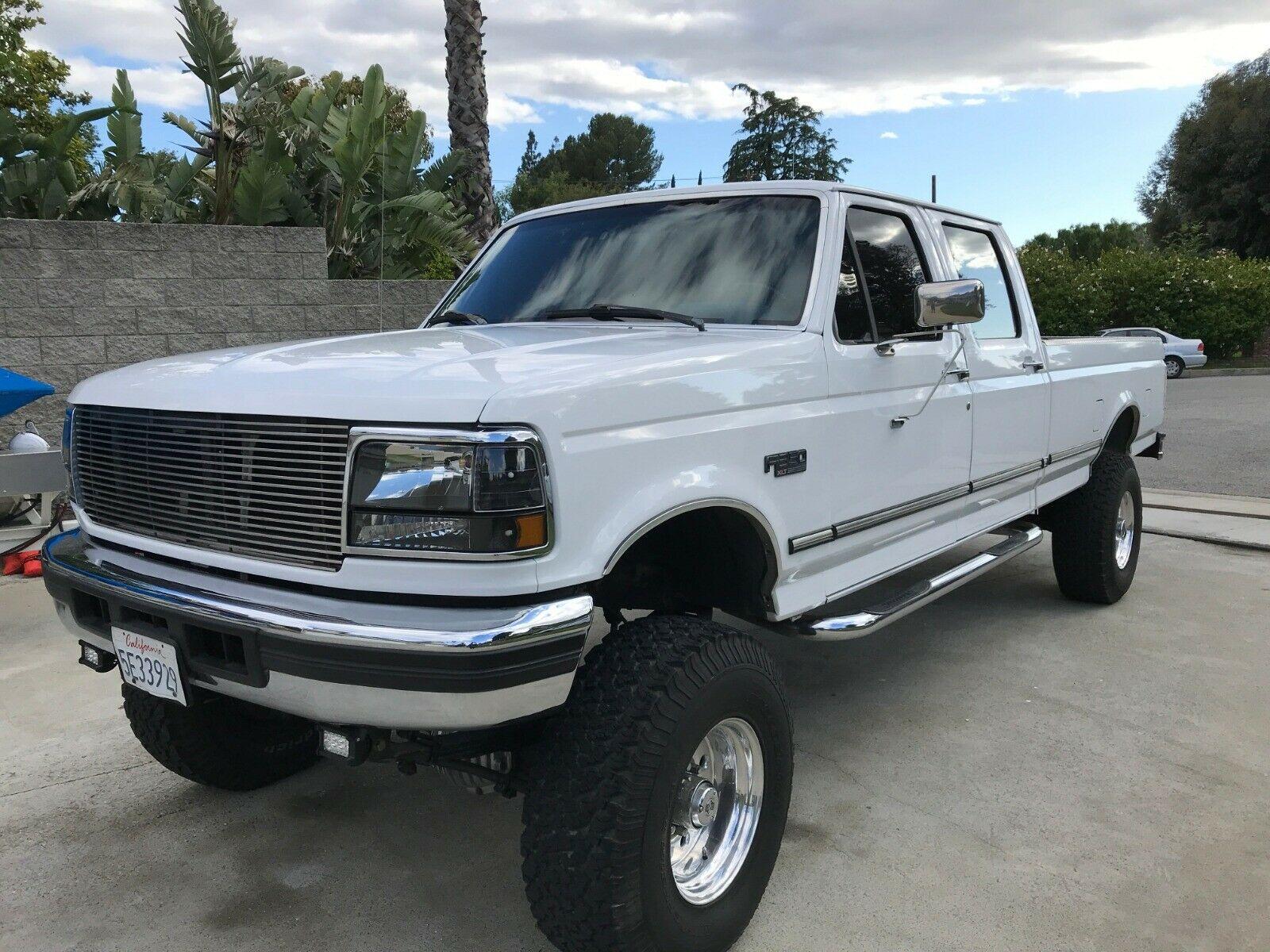 monster beauty 1996 Ford F 350 XLT crew cab custom for sale