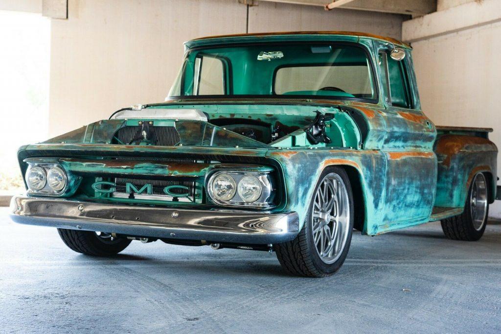 badass 1963 GMC pickup custom
