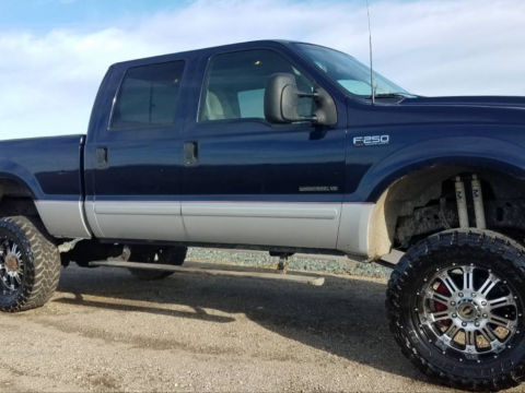 lifted 2001 Ford F 250 XLT pickup custom for sale