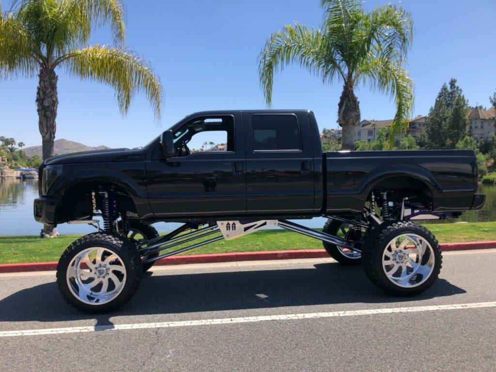 every option available 2014 Ford F 250 Platinum custom
