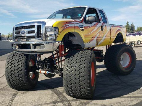 real monster 2008 Ford F 250 lifted custom for sale
