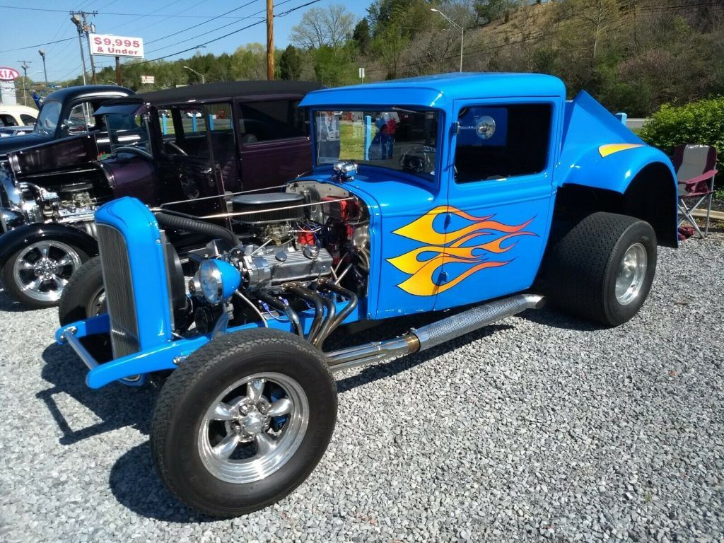 well modified 1931 Ford Model A custom