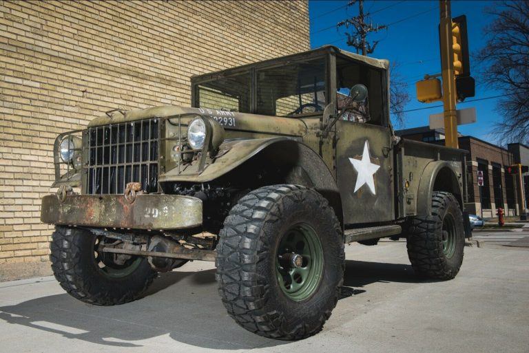 vintage 1955 Dodge M37 Power Wagon custom for sale