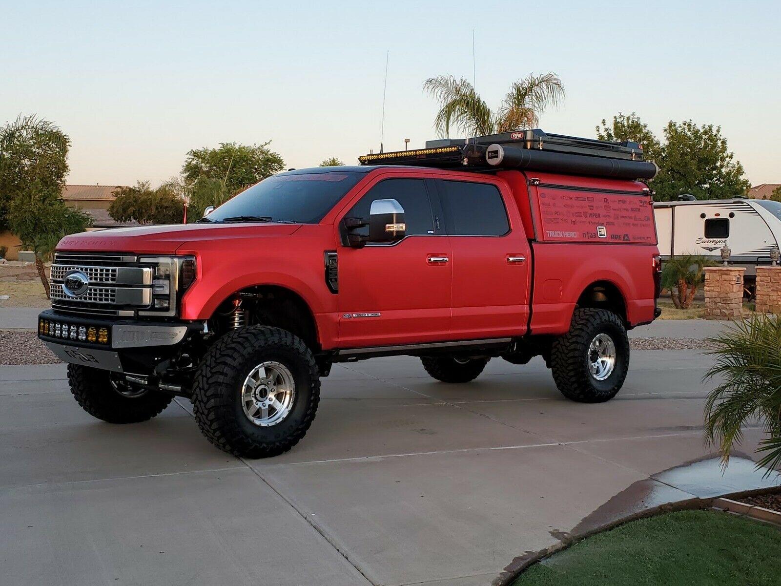 very low miles 2018 Ford F 250 Platinum overland custom @ Custom trucks ...