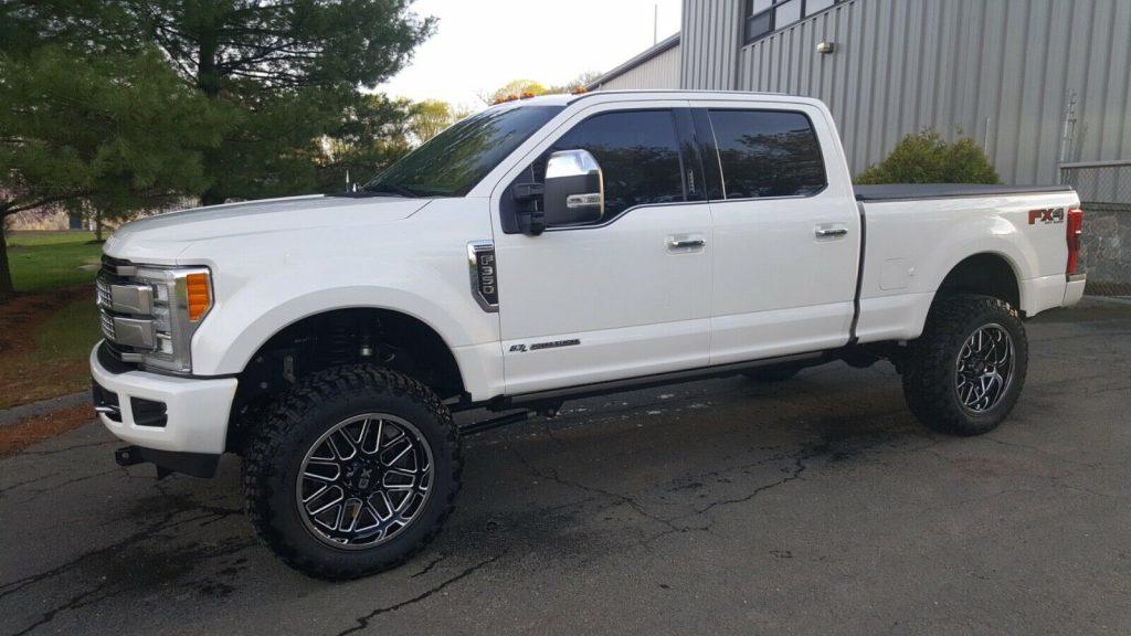 every option available 2017 Ford F 350 Platinum custom