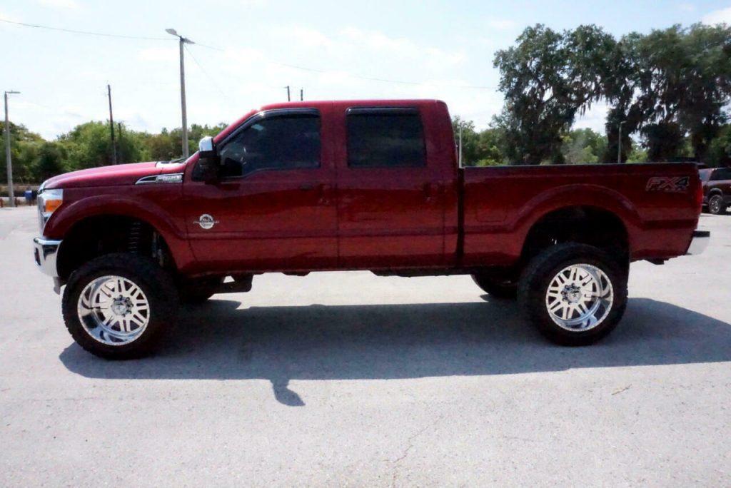 nice and clean 2016 Ford F 250 Lariat custom