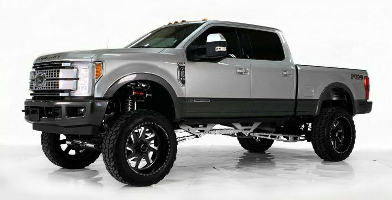 oustanding 2017 Ford F 250 Platinum custom for sale