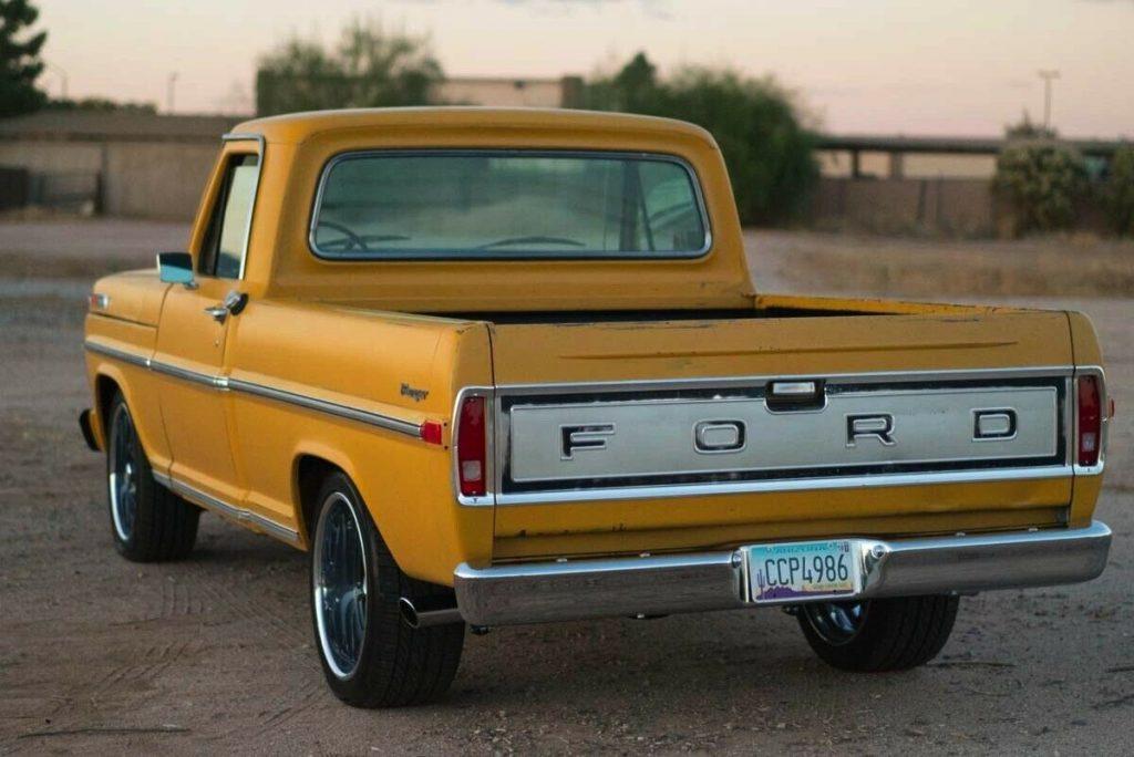 restored 1971 Ford 1/2 Ton Pickup Ranger custom