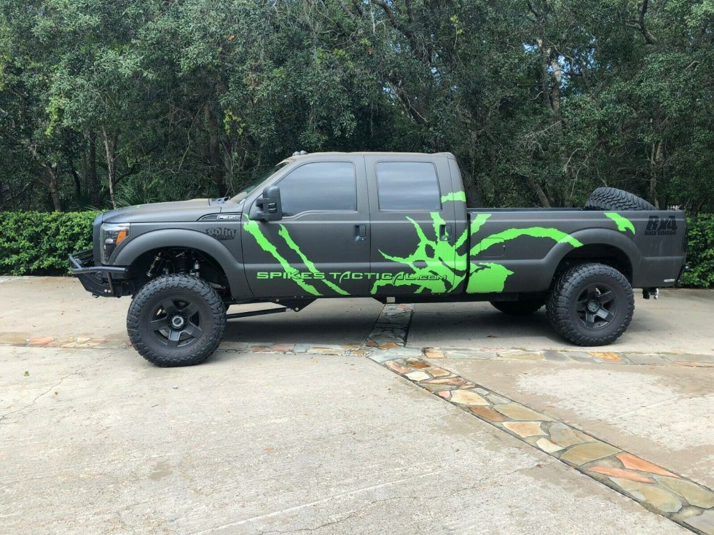 low miles 2012 Ford F 350 Baja Edition custom