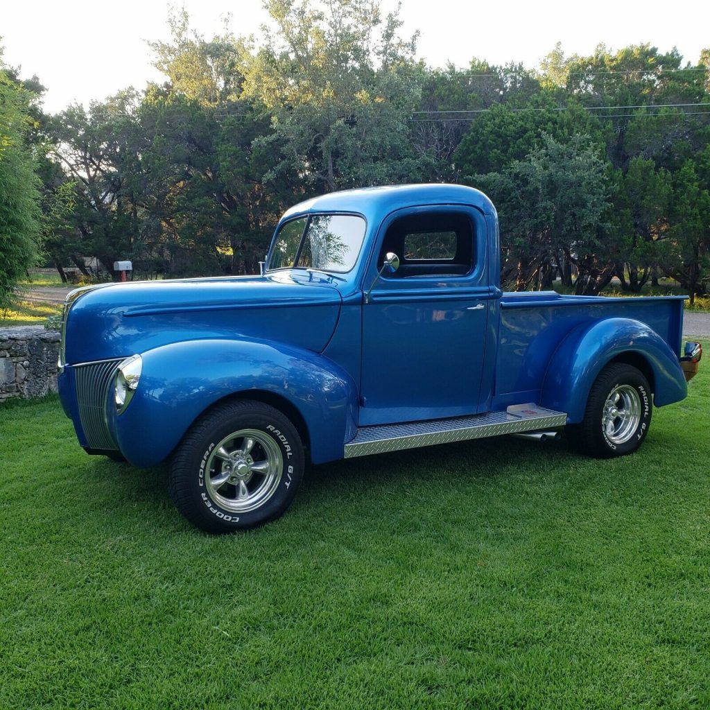 well modified 1940 Ford 1/2 Ton Pickup custom