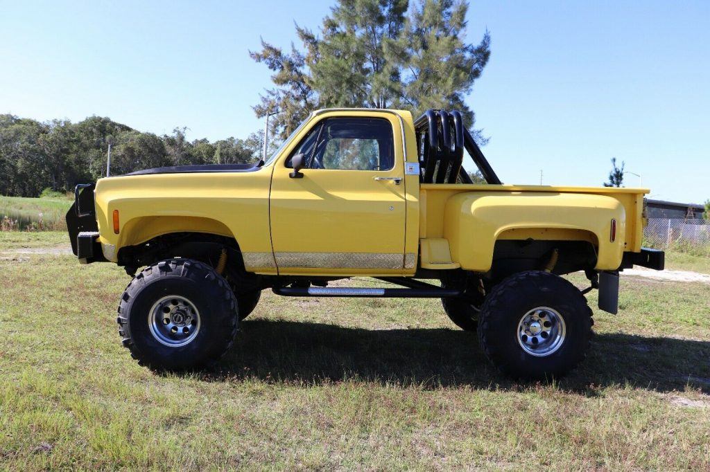 perfectly modified 1976 Chevrolet C 10 custom