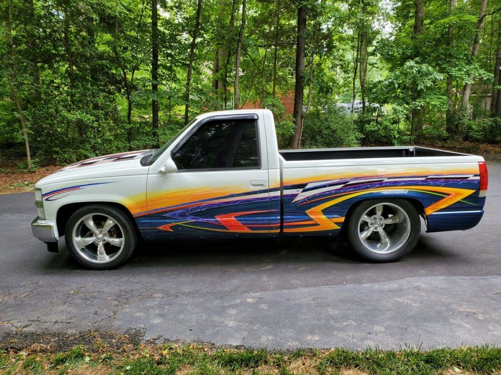 1989 Chevrolet C/K 1500 Pickup custom [custom air brushed paint job]