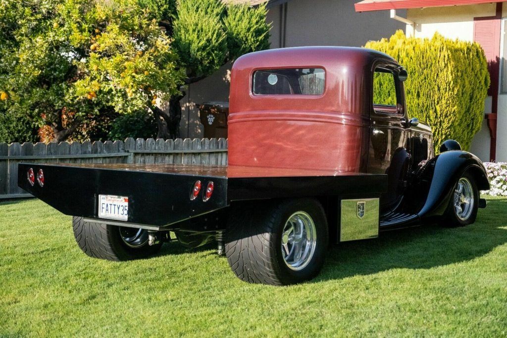 1935 Ford Commercial pickup custom [nicely customized]