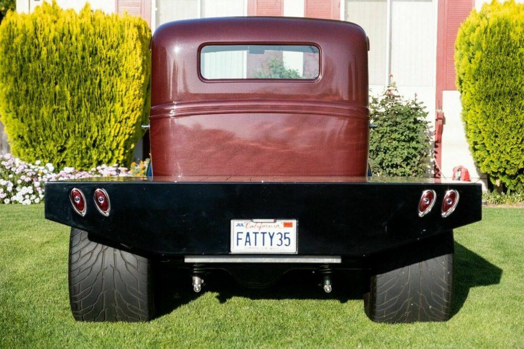 1935 Ford Commercial pickup custom [nicely customized]